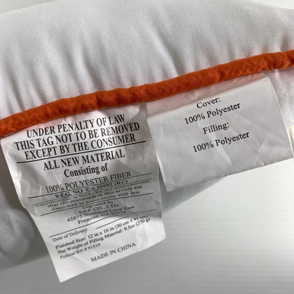 E&E Embroidered Pink Gray Flower Throw Pillow Sofa Bed - Picture 3 of 7